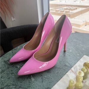 Steve Madden Pink Patent Heels
